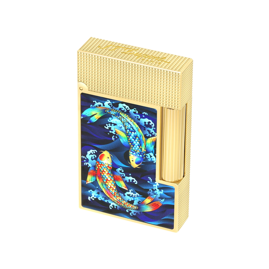 S.T. Dupont Ligne 2 Koi Fish Lighter