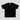 EGM La Lisa black T-shirt, front view