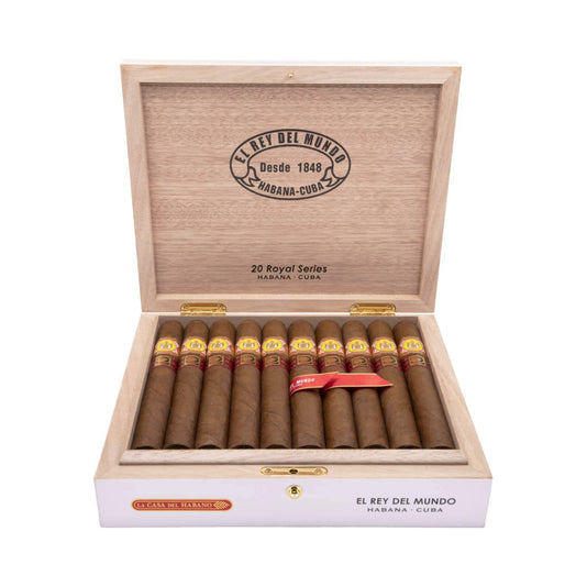 El Rey del Mundo Royal Series Cigar Box of 20  EGM Cigars