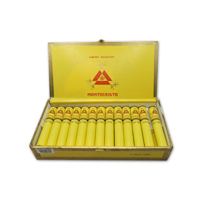 Montecristo Petit Tubos Cigar - Prices of Cuban Cigars Online – EGM Cigars